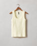 Women's Rib Tank - Almond Oil
